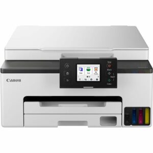 Impresora de inyección de tinta multifunción Canon MAXIFY GX1050 Cableado e inalámbrico - Color - Negro, Blanco - Copiadora/Impresora/Escáner - 600 x 1200