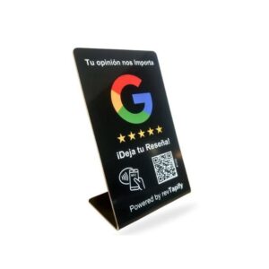Stand Nfc Para Reseñas De Google De Revtapify Tecnologia Nfc Y Codigo Qr