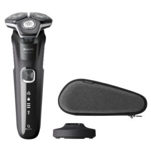 AFEITADORA PHILIPS S5898/35 COLOR NEGRO USO EN HUMEDO Y SECO INALAMBRICA ESTUCHE