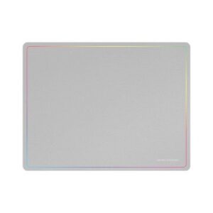 ALFOMBRILLA MARS GAMING MMP124 SUPERFICIE NANO-TEXTIL DISEÑO RAINBOW 360x260mm COLOR BLANCO