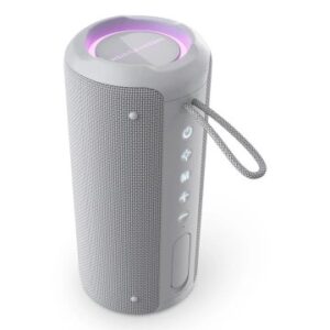 ALTAVOZ BLUETOOTH PORTABLE ENERGY SISTEM SOUNDBLISS 40W IPX6  BT 5.4 TWS RADIO FM USB AUX LUCES LED BATERIA 12h COLOR BLANCO
