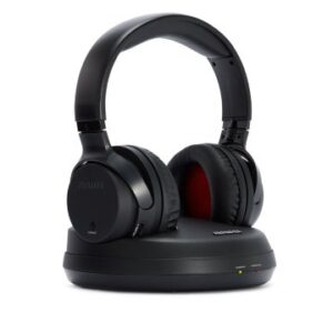 AURICULARES HI-FI INALAMBRICOS AIWA WHF-880 BASE CON CONEXIÓN RCA ALCANCE 100m