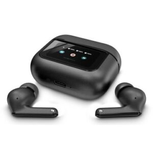 AURICULAR INTRAUDITIVO BLUETOOTH ENERGY SISTEM DISPLAY ANC TRUE WIRELESS BT 5.4 PANTALLA TACTIL 30h IPX5 MICROFONO