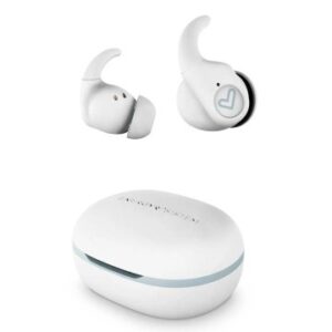 AURICULAR INTRAUDITIVO BLUETOOTH ENERGY SISTEM HIGH JUMP BT 5.3 DEPORTIVOS IPX5 SECURE-FIT+ 20h MANOS LIBRES COLOR BLANCO