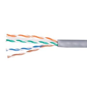 BOBINA EQUIP CATEGORIA 6A U/UTP RIGIDO 305M LSOH LIBRE HALOGENOS
