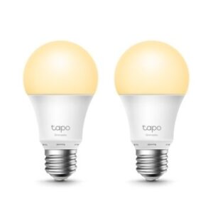 BOMBILLA LED WIFI INTELIGENTE TP-LINK TAPO L510E PACK 2u E27 2700K REGULABLE COMPATIBLE CON ALEXA Y GOOGLE