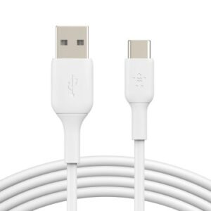 CABLE USB-A A USB-C 1M BELKIN CAB001BT1MWH BOOS CHARGE™ 1m COLOR BLANCO