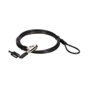 CABLE DE SEGURIDAD CONCEPTRONIC CUSTODIO02BS POR LLAVE 1.8M