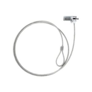 CABLE DE SEGURIDAD PORTATILES/MONITORES/TELEVISIONES TOOQ TQCLK0015 CON COMBINACIÓN 1.5 M SISTEMA KENSINGTON