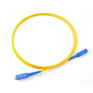 CABLE FIBRA OPTICA ROUTER MONOMODO LIBRE DE HALOGENO SC/UPC A SC/UPC 2M