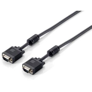 CABLE SVGA EQUIP 3COAX MACHO - MACHO 10M CON FERRITAS 118814