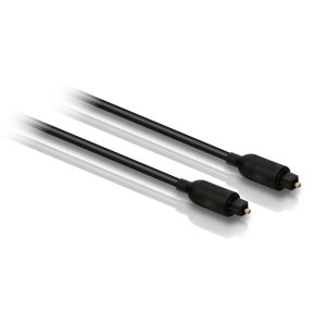 CABLE TOSLINK PHILIPS SWA2302W/10 OPTICO DIGITAL AUDIO 1.5m COLOR NEGRO