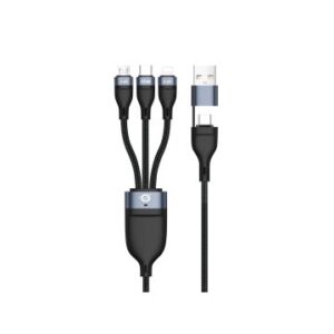 CABLE USB-C 3IN1 2M CONCEPTRONIC PD 3.0 60W 20V 3A 480MBPS E-MARK ADAPTADOR USB-A