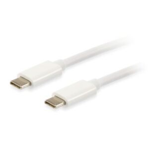 CABLE USB-C A USB-C 1M EQUIP COLOR BLANCO