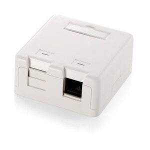 CAJA DE SUPERFICIE EQUIP KEYSTONE PARA 2 ROSETAS 125122