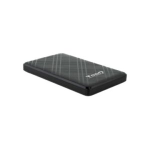 CAJA EXTERNA 2.5" USB 3.0 TOOQ TQE-2500B NEGRO PARA HD/SSD DE HASTA 9.5mm SATA USB 3.0/3.1 SIN TORNILLOS