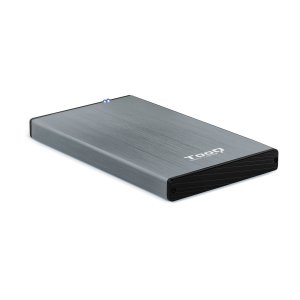 CAJA EXTERNA 2.5" USB 3.0 TOOQ TQE-2527G PARA HD HASTA 9,5MM SATA USB 3.0/3.1 GEN1 GRIS