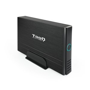 CAJA EXTERNA 3.5" USB 2.0 TOOQ TQE-3520B PARA HD 3,5" IDE-SATA USB 2.0 NEGRA