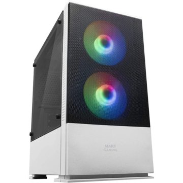 caja-microatx-gaming-mars-gaming-mcz-white-frontal-mesh-con-2xventilador-rgb-ventana-lateral-total-usb30-usb-20-sin-fuent