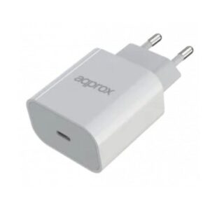 CARGADOR USB APPROX APPUSBWALL30 PARA RED DOMESTICA A USB TIPO C 20W