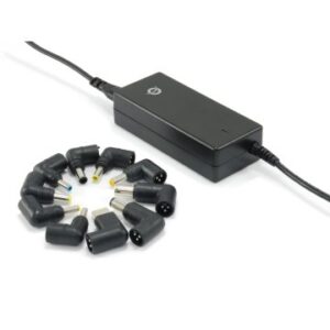 CARGADOR UNIVERSAL DE PORTATIL CONCEPTRONIC 65W AUTOMATICO 18.5V A 20V 10TIPS