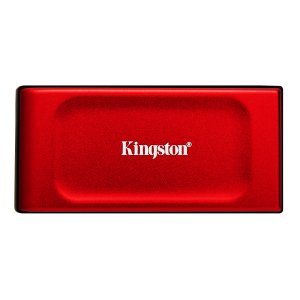 DISCO M.2 EXTERNO KINGSTON SXS1000R/2000G 2 TB - USB 3.2 Gen 2x2 --ROJO