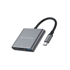 DOCKING USB-C CONCEPTRONIC DONN018 1xHDMI 1xUSB-A 3.0 1xUSB-C PD 100W