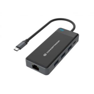 DOCKING USB-C CONCEPTRONIC DONN14G A 2xHDMI 1xUSB-C PD 100W 3xUSB-A 1xGb RJ45