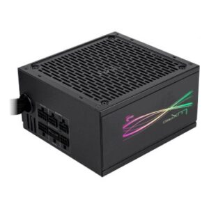 FUENTE DE ALIMENTACION MODULAR AEROCOOL 750W LUX PRO CERTIFICADO 80+ BRONZE APFC VENT. 14CM RGB