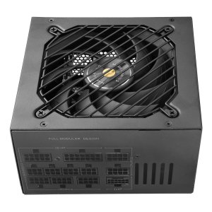 FUENTE DE ALIMENTACIÓN MODULAR MARS GAMING 1000W ATX 3.1 80+ GOLD 140mm SILENT NEGRO 12V-2x6 CABLE NO INCLUIDO