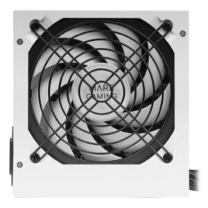 FUENTE DE ALIMENTACION MARS GAMING MPIII 750W, EFICIENCIA 85% PFC ACTIVO VENT 12x12 14db WHITE