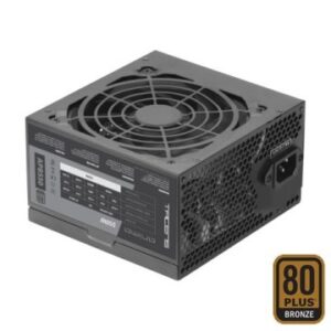 FUENTE DE ALIMENTACION TACENS ANIMA 550W APB550B 80 PLUS BRONZE PFC ACTIVO 14DB 12CM FAN HASWELL READY LACADA EN NEGRO