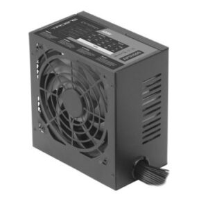 FUENTE DE ALIMENTACION TACENS ANIMA 600W APIII600 ATX ECO 85% EFICIENCIA ENERGETICA 14DB 12CM FAN HASWELL READY LACADA EN NEGRO
