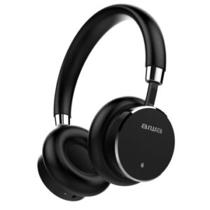 HEADSET BLUETOOTH AIWA SISTEMA DE CANCELACION ACTIVA DE RUIDO ANC BT 4.0 DRIVER 40mm