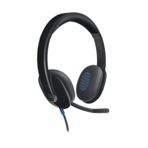 HEADSET LOGITECH H540 AUDIO DE ALTO RENDIMIENTO CON SUPRESION DE RUIDOS COLOR NEGRO P/N:981-000480