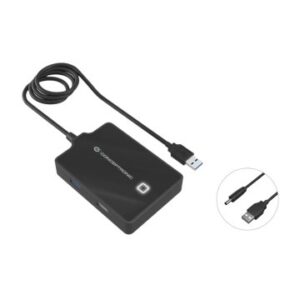 HUB USB 2.0 & 3.0 CONCEPTRONIC HUBBIES10B 4 PUERTOS Y CABLE DE 90CM