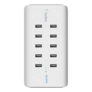 HUB USB 2.0 BELKIN 10 Puertos 2.4Amp USB CHARGER