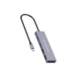 HUB USB 3.2 CONCEPTRONIC HUBBIES13G 2 PUERTOS USB 3.2 USB-C 2 PUERTOS USB-A CARCASA DE ALUMINIO