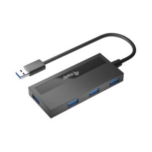 HUB USB 3.2 EQUIP LIFE A 4 PUERTOS USB 3.2 INCLUYE ADAPTADOR USB-C