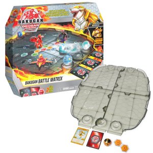 JUGUETE BAKUGAN TABLERO DELUXE INCLUYE SHARKTAR DORADO EXCLUSIVO