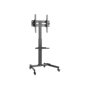 (Km0) SOPORTE DE SUELO CON RUEDAS EQUIP PARA PANTALLA DE 32" - 55" FIJO MAX. VESA 400x400 HASTA 35KGCASH30