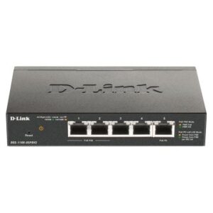 (Km0) SWITCH SEMIGESTIONABLE D-LINK DGS-1100-05PDV2 5P GIGA 2P POE (18W) 1xPD PORT PARA POE PASSTHROUGH NO RACK CASH30