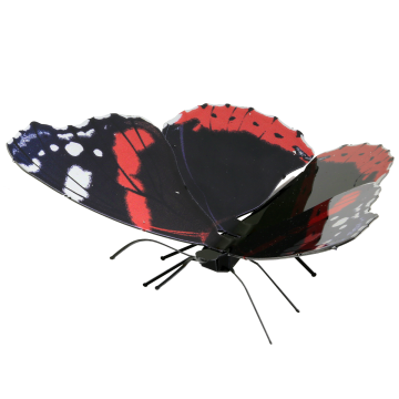 maqueta-3d-metal-fascinations-red-admiral-montaje-sin-pegamento-ni-soldadura-maquetas-3d-1
