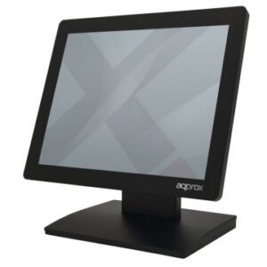 MONITOR 15" TACTIL CAPACITIVO TPV APPROX APPMT15CAP2 VGA NEGRO 5ms 300cd/m2 MULTITOQUE DE 10 PUNTOS