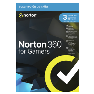 NORTON 360 FOR GAMERS 50GB ES 1 USER 3 DEVICE 12MO BOX