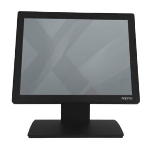 ORDENADOR TPV APPROX APPTPV04RES MONITOR 15" TACTIL RESISTIVO CELERON N5105 SSD 64GB SO-DIM 4GB VESA 100x100 COLOR NEGRO SIN VISOR