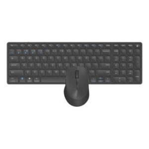 TECLADO Y MOUSE RAPOO WIRELESS Y BLUETOOTH 9700M 2,4GHz BT 4.0 BT 5.0 ULTRADELGADO 1600 DPI BATERIA GRIS OSCURO MULTI MODE