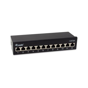 patch-panel-de-sobremesa-equip-cat6a-apantallado-12-puertos-color-negro-ral-9005