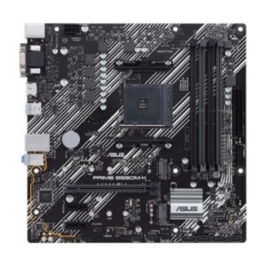 PB ASUS PRIME B550M-K Skt AM4 M-ATX 4DDR4-3200MHz HDMI DVI VGA 3PCIE 2M.2 GLAN 6USB3.2