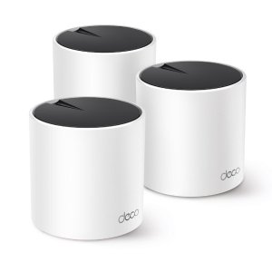 PUNTO DE ACCESO INTERIOR MESH WIFI 6 TP-LINK DECO X55 PACK 3u AX3000 2x2/HT160 2402Mbps + 2x2 574Mbps 2 ANTENAS 3P GIGA